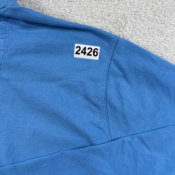 Tommy Bahama Sweater Mens Large Blue Chunky Knit Casual Outdoor Walks 1/4 Zip - Picture 8 of 8